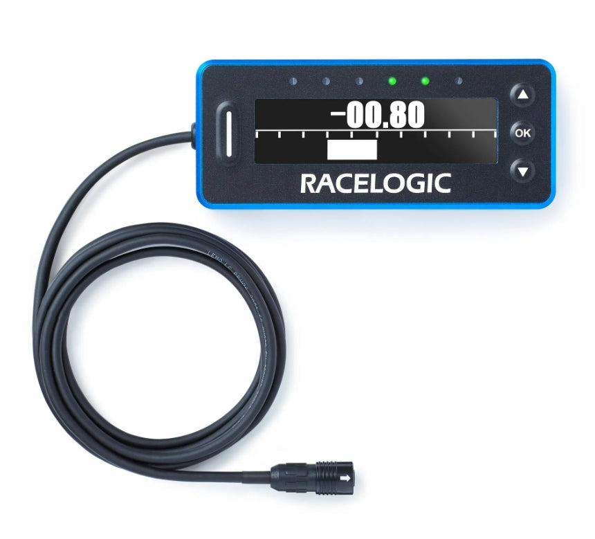 RACELOGIC RLVBDSP07-H OLED Predictive lap timing display with Hirose connector for use with VBOX HD Lite Photo-0