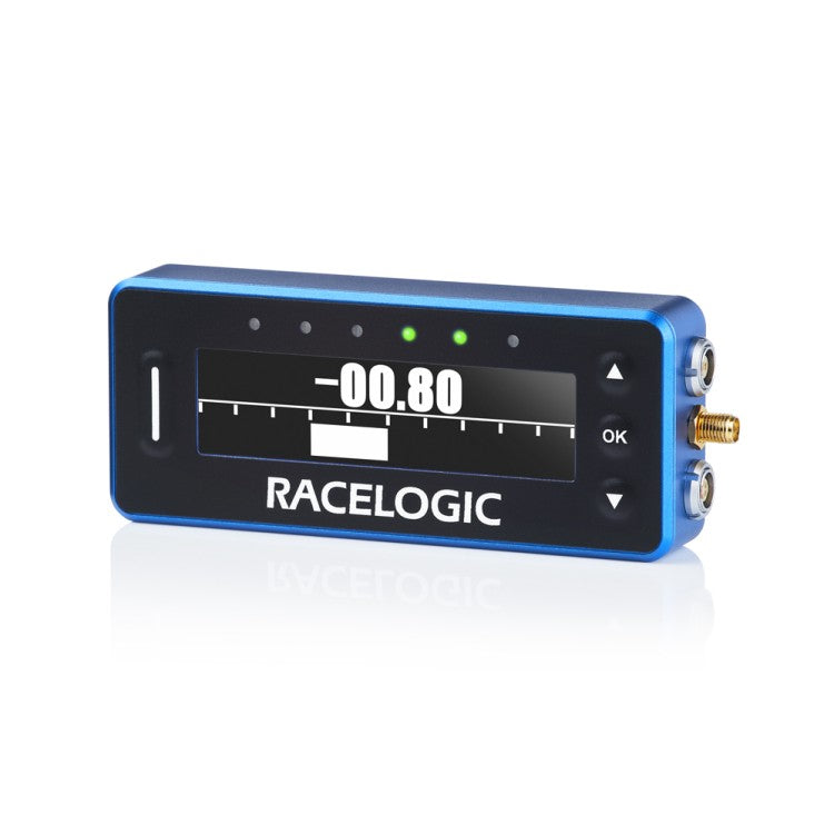 RACELOGIC RLVBLAP-S VBOX Lap timer 25Hz GNSS data logger & predictive lap timing display with connectors on the side Photo-1