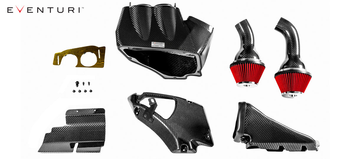 EVENTURI EVE-C7S6-CF-INT Intake system AUDI C7 S6 S7 (carbon fiber) Photo-0