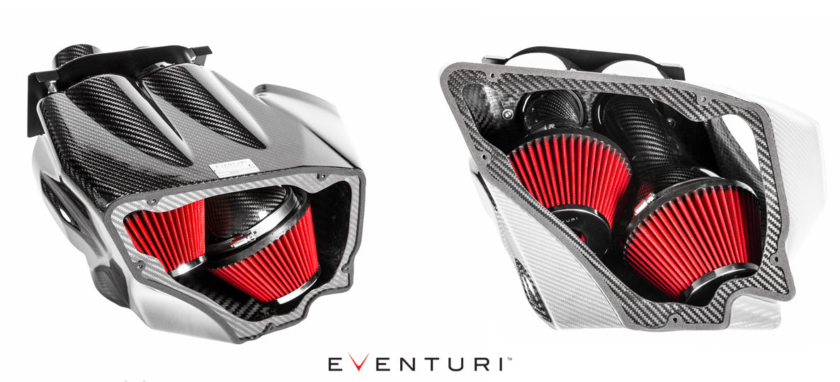 EVENTURI EVE-C7S6-CF-INT Intake system AUDI C7 S6 S7 (carbon fiber) Photo-3