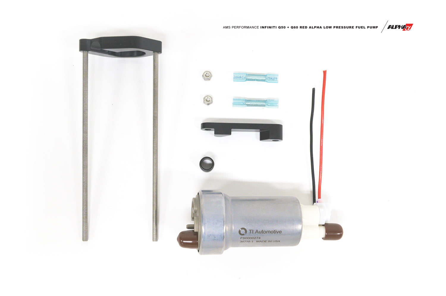 AMS ALP.28.07.0002-1 Low Pressure Fuel Pump Upgrade Kit for INFINITI Q50 / Q60 / NISSAN Z (RZ34) Photo-0