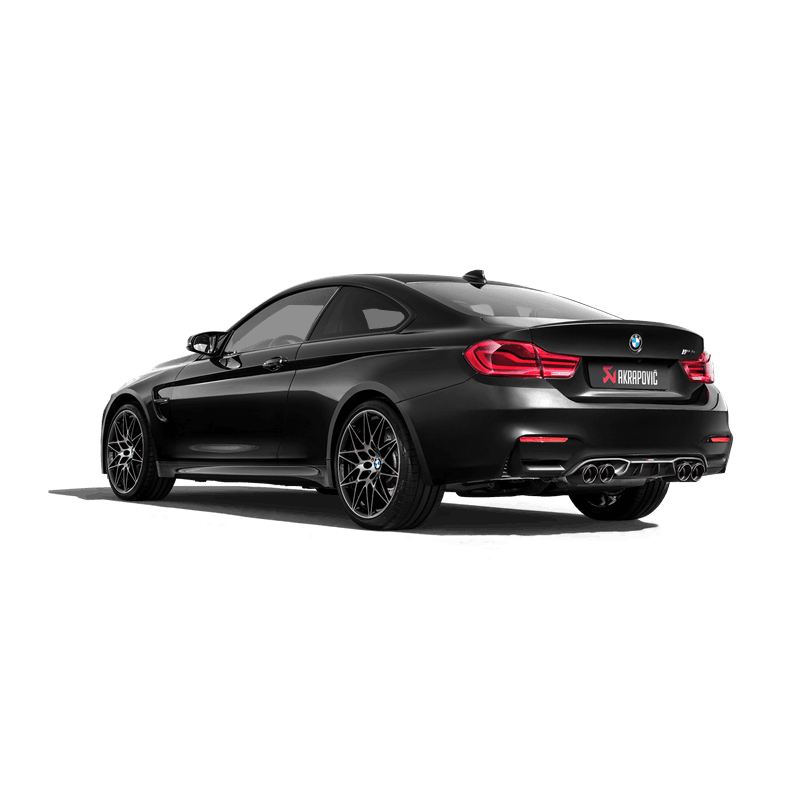AKRAPOVIC S-BM/T/4H BMW M4 (F82, F83) - OPF/GPF 2018-2019 Slip-On Line (Titanium) ECE Type Approval Photo-2
