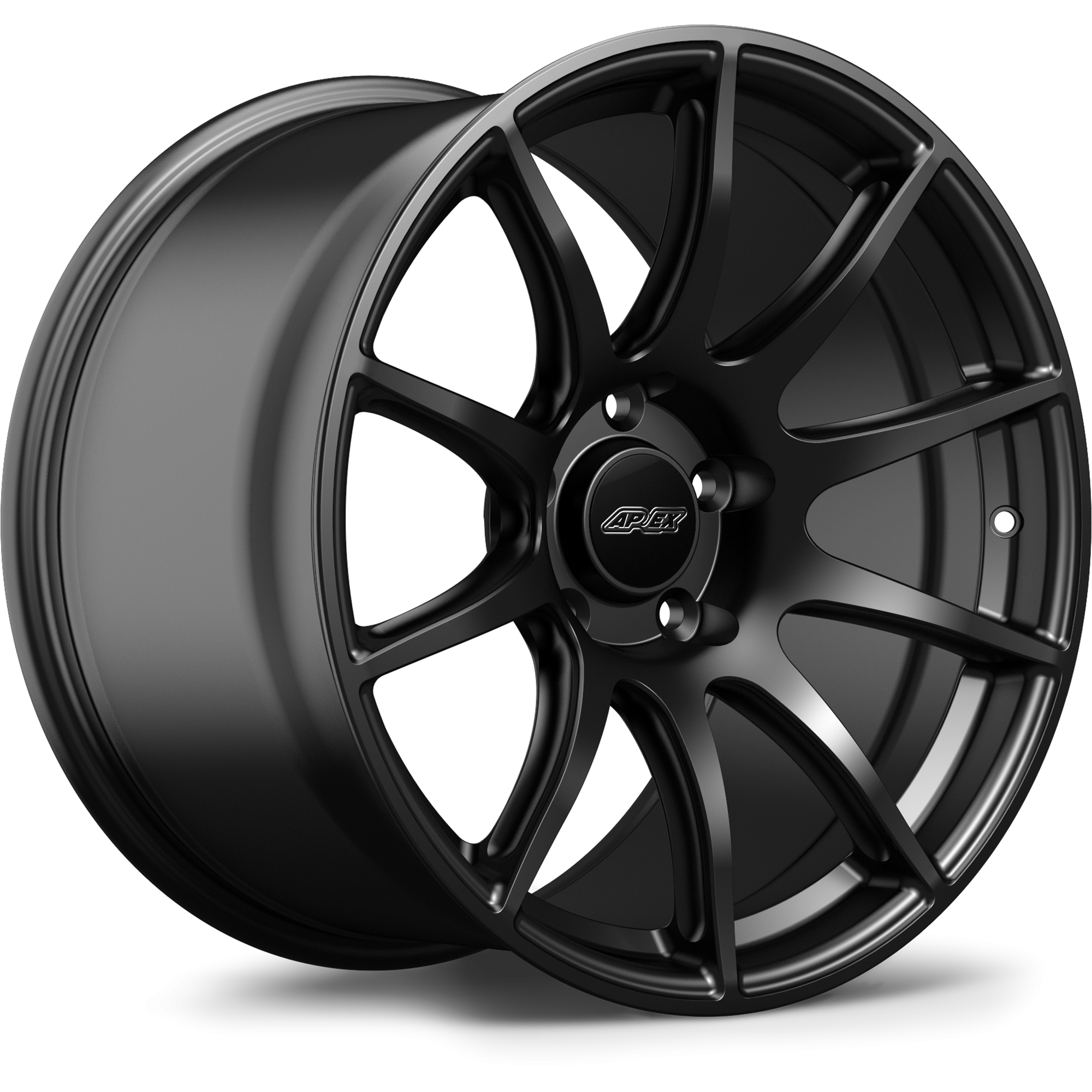 APEX SM101810ET25-5120-7256-SMBK Wheel SM-10 18x10 ET25 5x120 Satin Black for BMW Photo-0