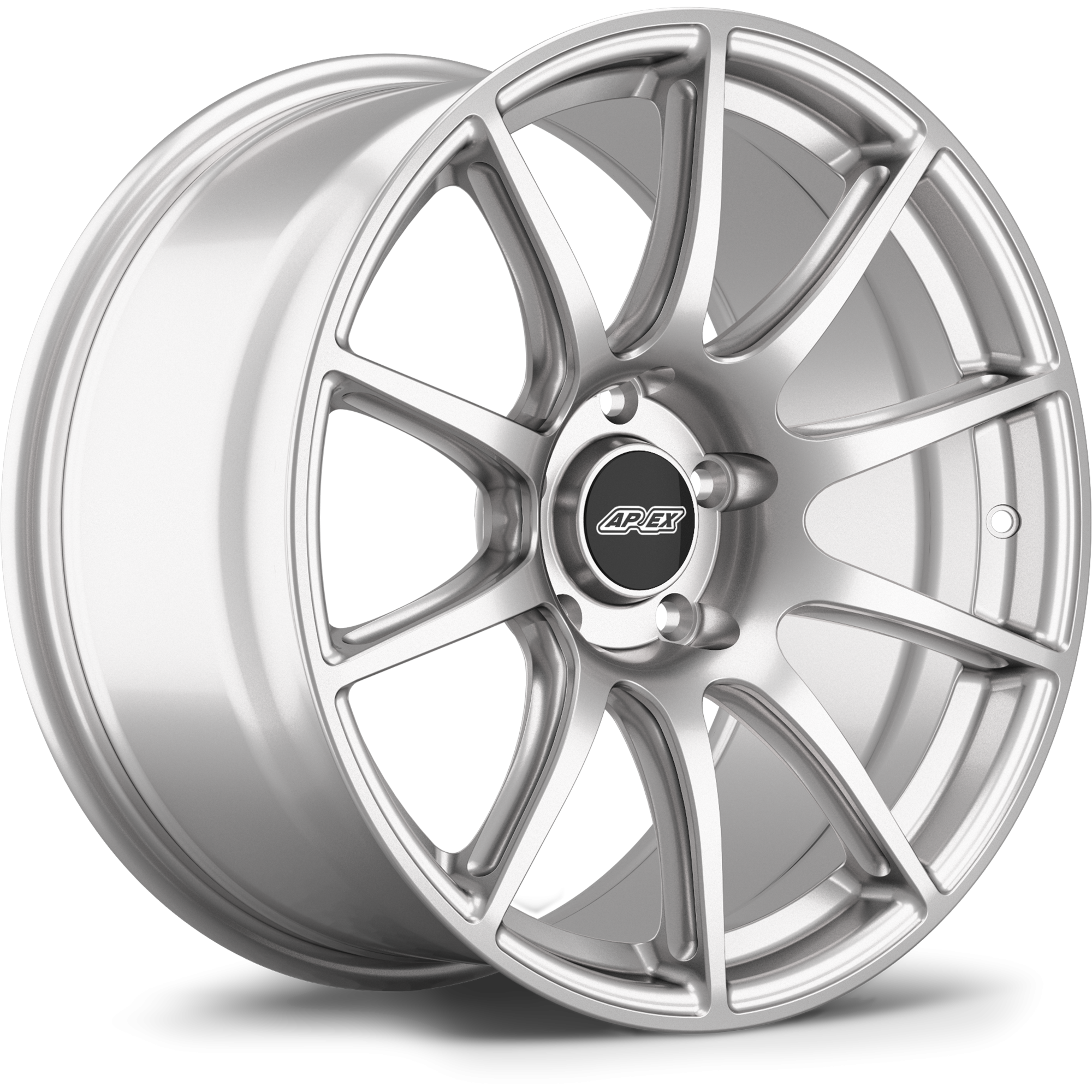 APEX SM10189ET30-5120-7256-RS Wheel SM-10 18x9 ET30 5x120 Race Silver for BMW Photo-0