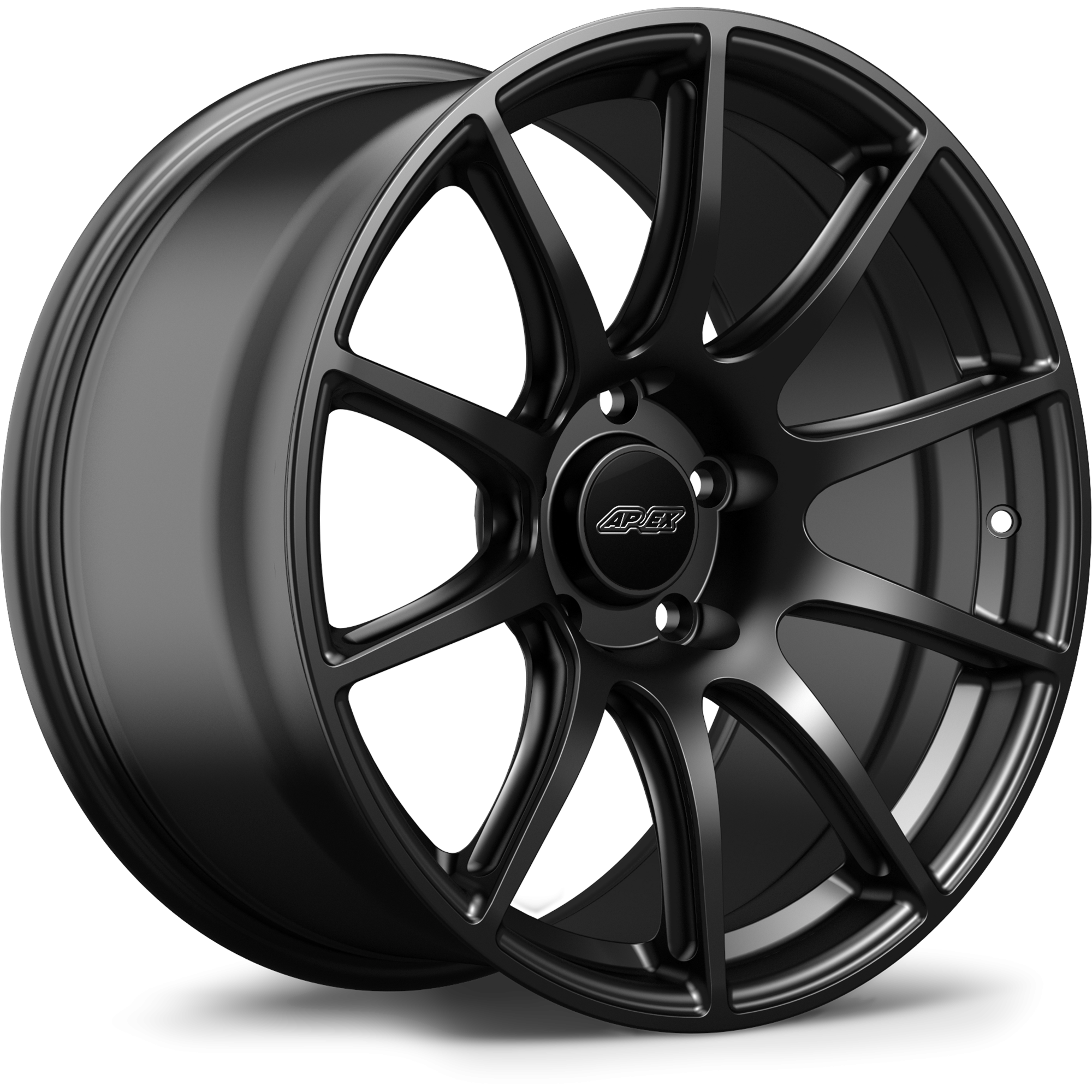 APEX SM10189ET30-5120-7256-SMBK Wheel SM-10 18x9 ET30 5x120 Satin Black for BMW Photo-0