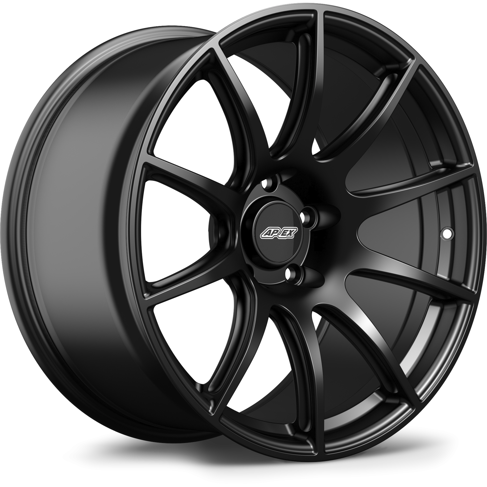APEX SM101911ET44-5120-7256-SMBK Wheel SM-10 19x11 ET44 5x120 Satin Black for BMW Photo-0