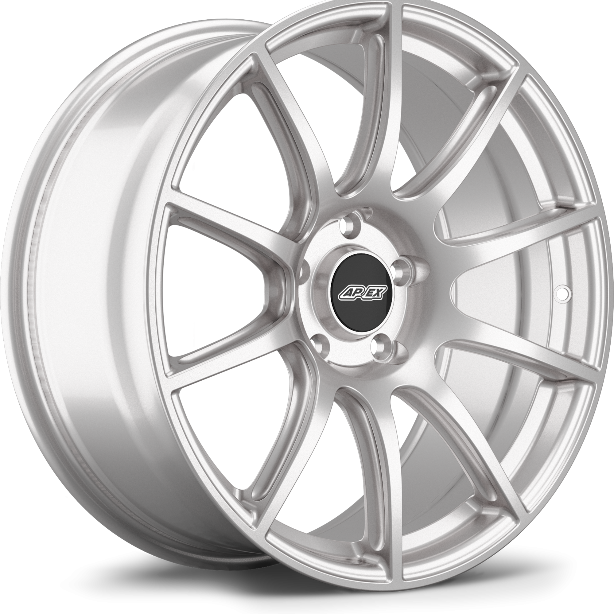 APEX SM101985ET35-5120-7256-RS Wheel SM-10 19x8.5 ET35 5x120 Race Silver for BMW Photo-0