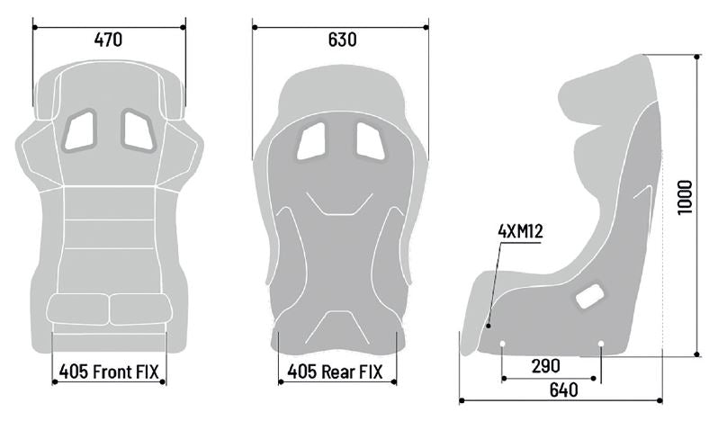 SPARCO 00849ZNR ADV ELITE Racing seat, FIA 8862-2009, carbon Photo-2