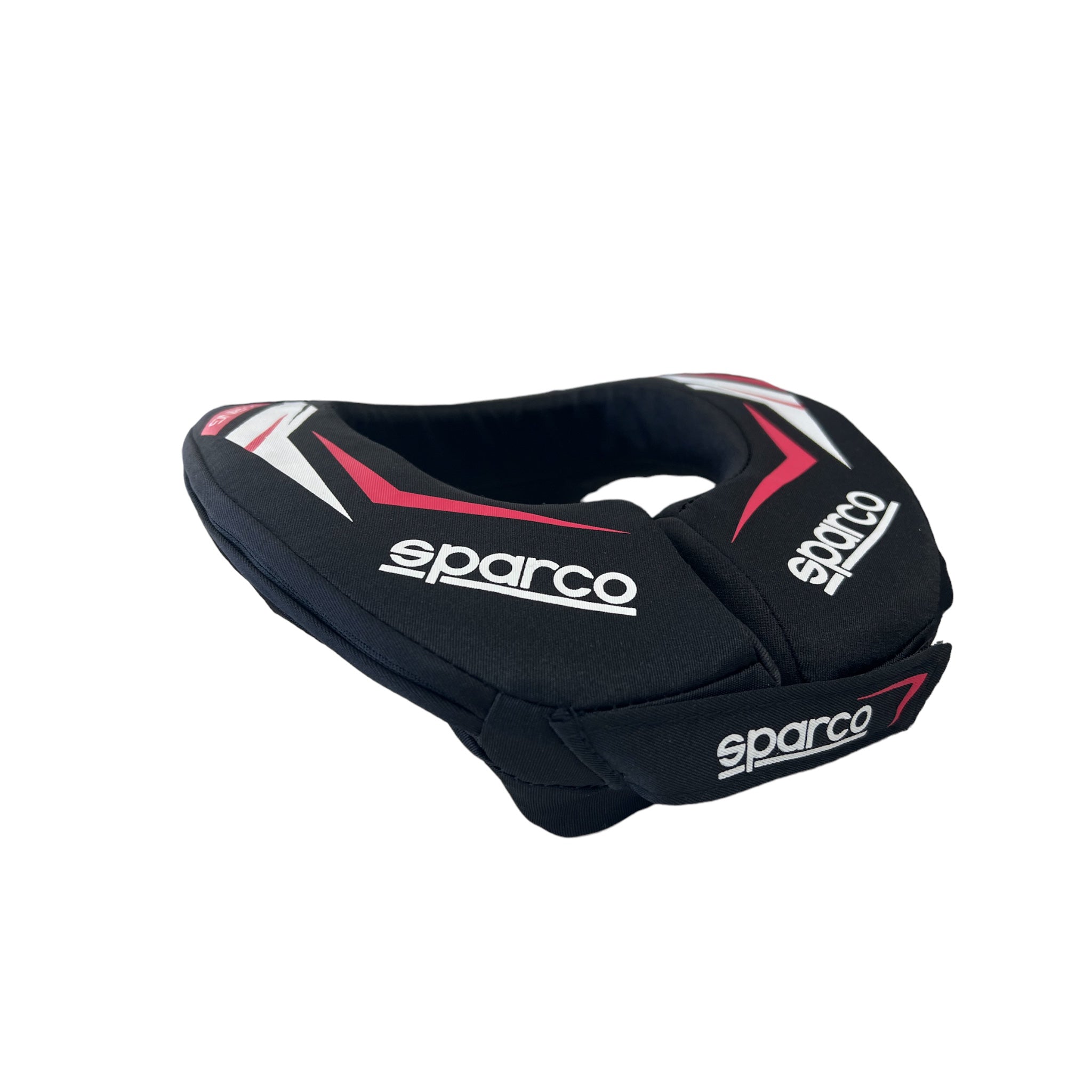 SPARCO 001604NRRS-B K-RING Child neck support collar, Black/red Photo-1