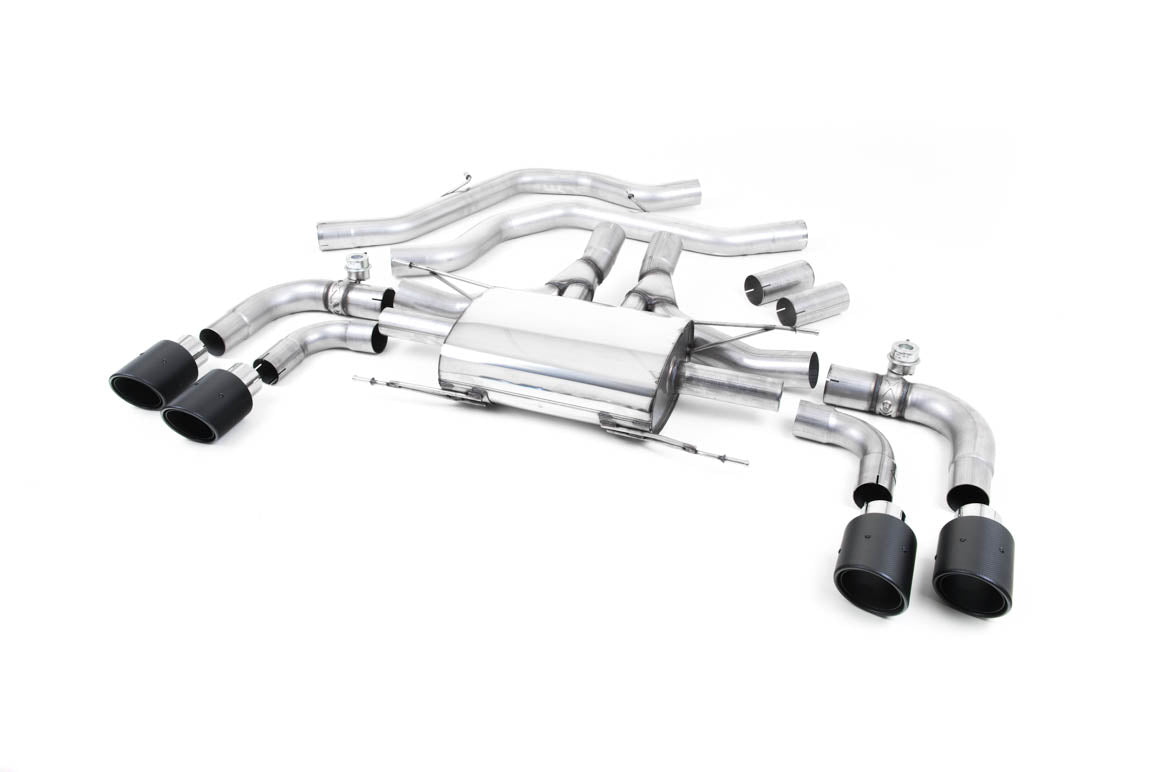 MILLTEK SSXAR16 Front Pipe-back 102 Jet ECA ALFA ROMEO Giulia Quadrifoglio 2.9 V6 Bi-Turbo Photo-0