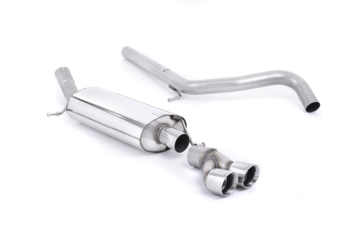 MILLTEK SSXAU283 Cat-back Twin 80mm GT80 AUDI A1 1.4 TFSI S line 122PS Photo-0