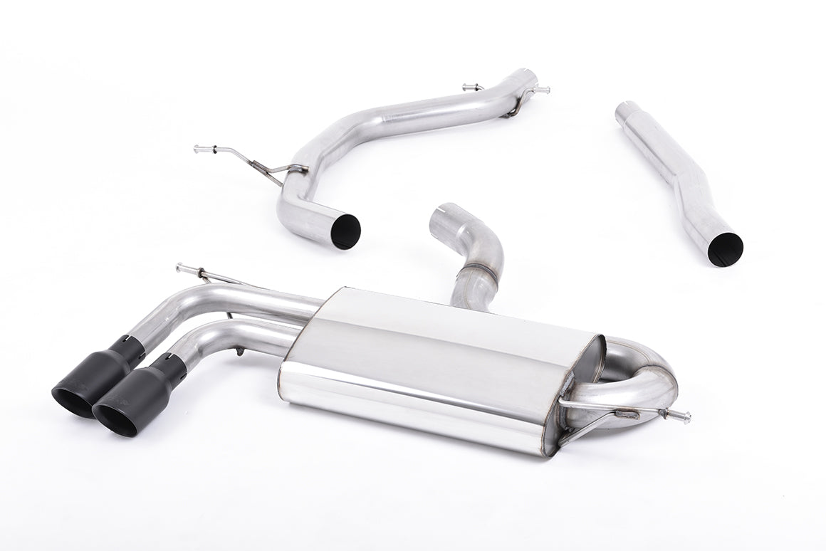 MILLTEK SSXAU566 Particulate Filter-back Twin 80mm GT80 AUDI A3 2.0 TDI 170bhp 2WD 3 door DPF Photo-0