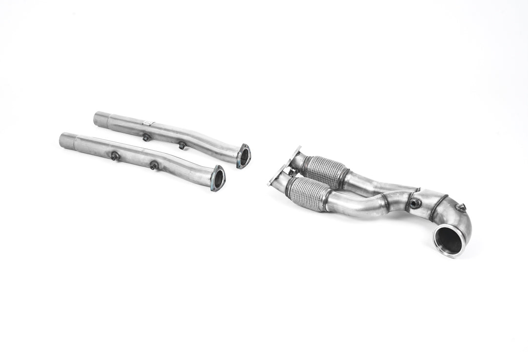 MILLTEK SSXAU897 Large-bore Downpipe and De-cat AUDI RS3 Saloon/Sedan 400PS (8V MQB) - OPF/GPF Models Photo-0