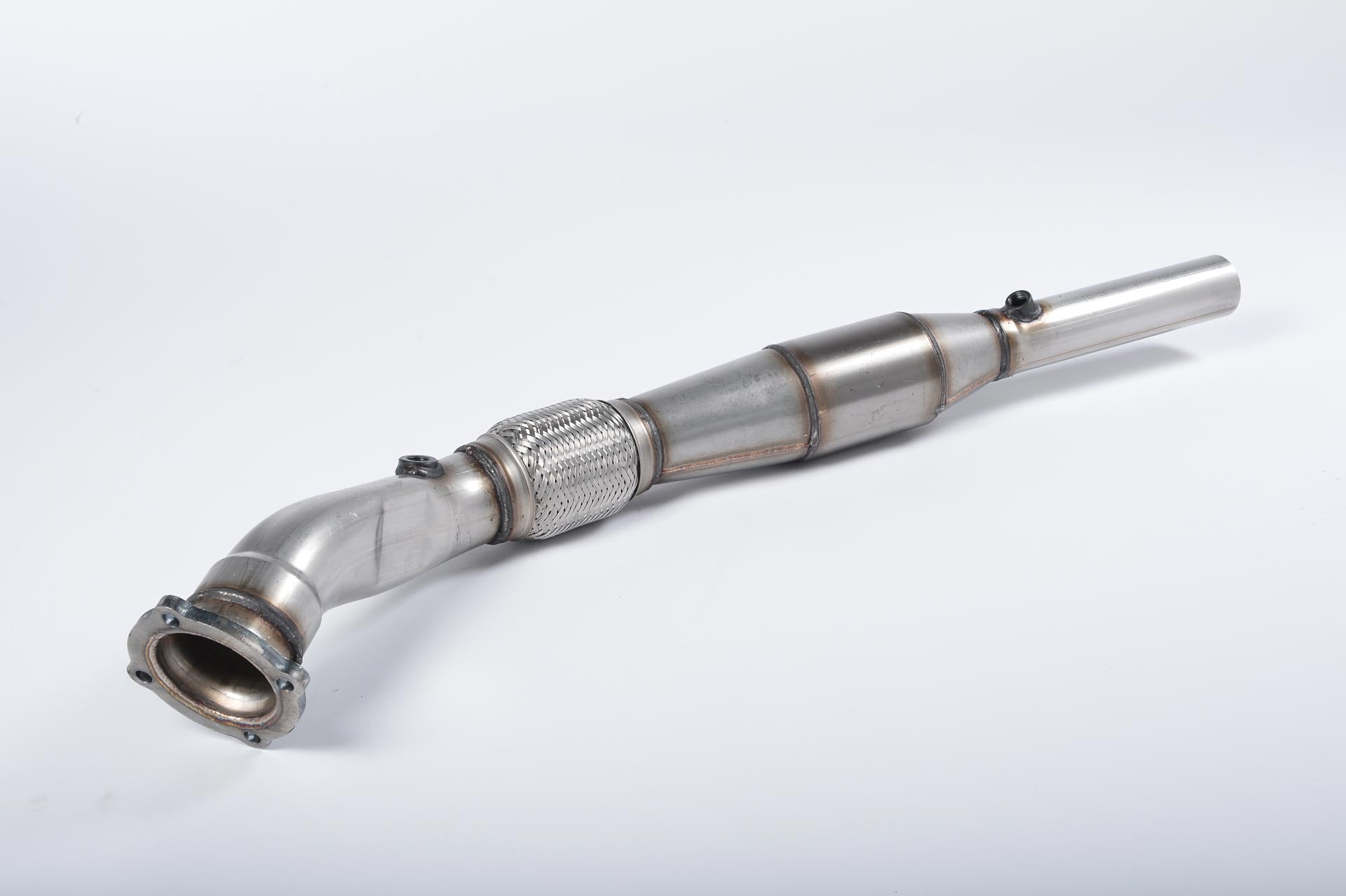 MILLTEK SSXVW050 Large Bore Downpipe and Hi-Flow Sports Cat AUDI A3 1.8T 2WD 3&5 door Photo-0