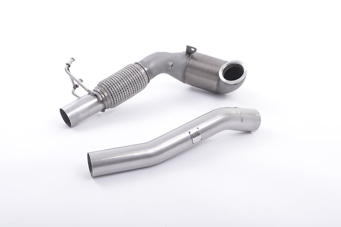 MILLTEK SSXVW261 Large Bore Downpipe and Hi-Flow Sports Cat SEAT Leon Cupra 280 290&300 2.0 TSI Photo-0