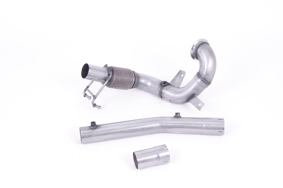 MILLTEK SSXVW561 Large-bore Downpipe and De-cat AUDI A1 40TFSI 5 Door 2.0 (200PS) with OPF/GPF Photo-0