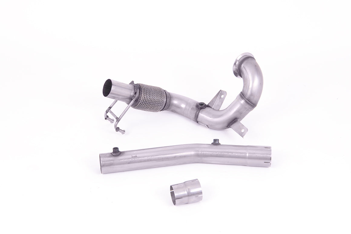 MILLTEK SSXVW562 Large-bore Downpipe and De-cat AUDI A1 40TFSI 5 Door 2.0 (200PS) with OPF/GPF Photo-0