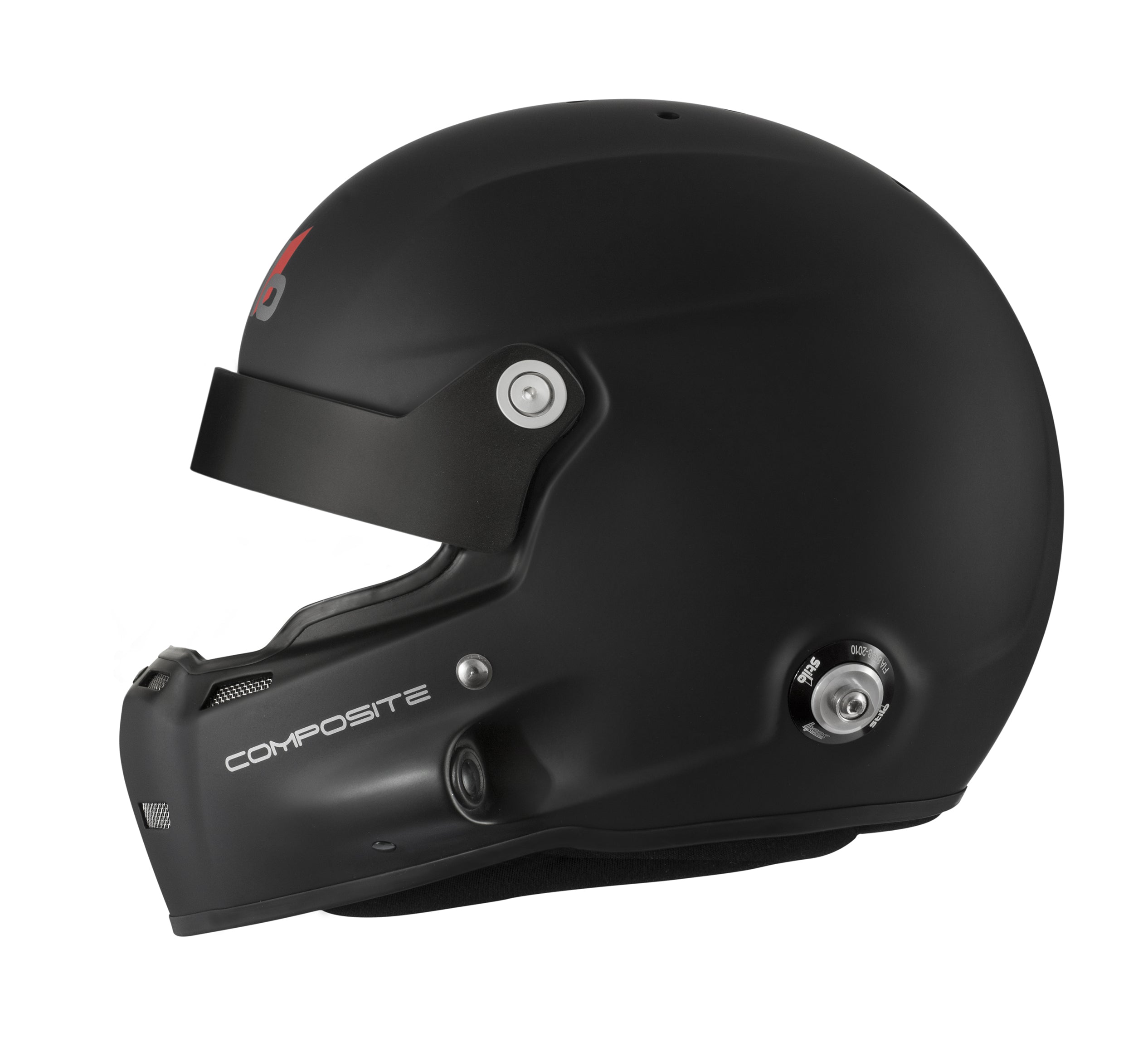 STILO AA0701BG2T550401 ST5R COMPOSITE Rally helmet, intercom, SA2020/FIA, HANS, black, size 55 Photo-3