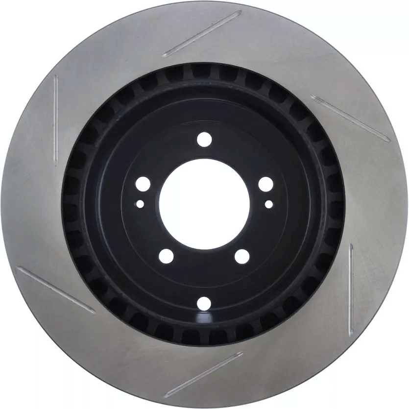 STOPTECH 126.46075SL Rear StopTech Sport Slotted Rotor Left MITSUBISHI EVO X 2008-2015 Photo-1