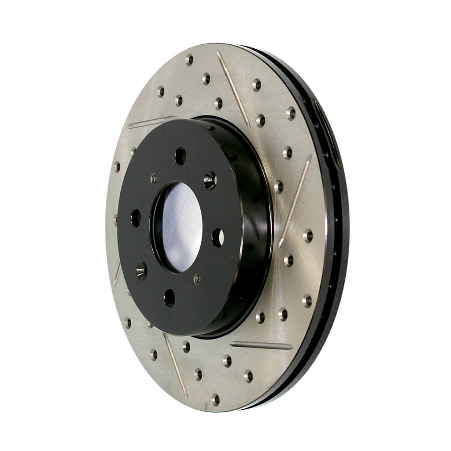STOPTECH 127.67048L Front Sport Drilled & Slotted Rotor Left DODGE Ram 1500/Ramcharger 2000-2001 Photo-0