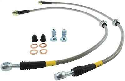 STOPTECH 950.33026 Front Stainless Steel Brake Line Kit GolfR/GTI MK7 2015-2019 Photo-0
