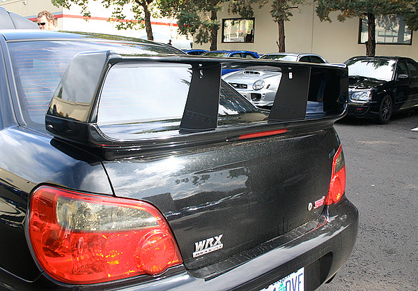 PERRIN PSP-BDY-100BK Wing Stabilizer for SUBARU Impreza WRX Sti sedan 2004-2007 Photo-2