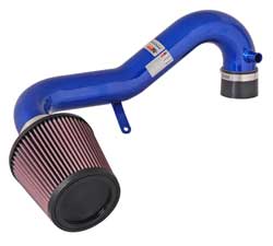 K&N 69-1008TB Performance Air Intake System TYPHOON; HONDA CIVIC, L4-1.7L (SR) '01-05; BLUE Photo-0