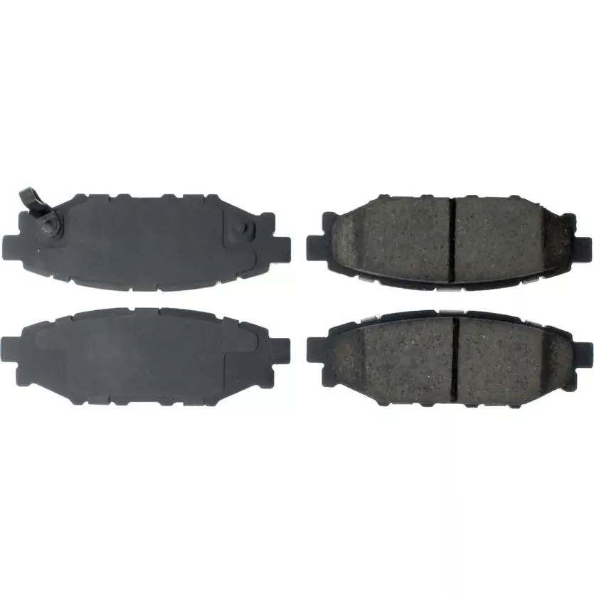 STOPTECH 308.11140 Rear Street Brake Pads with Shims & Hardware SCION/SUBARU BRZ/Crosstrek/Forester/FR-S 2005-2019 Photo-1