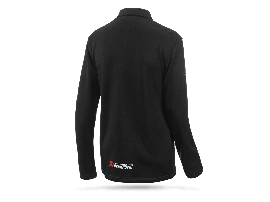 AKRAPOVIC 802212 Corpo Turtleneck Zip Black Men’s XL Photo-1