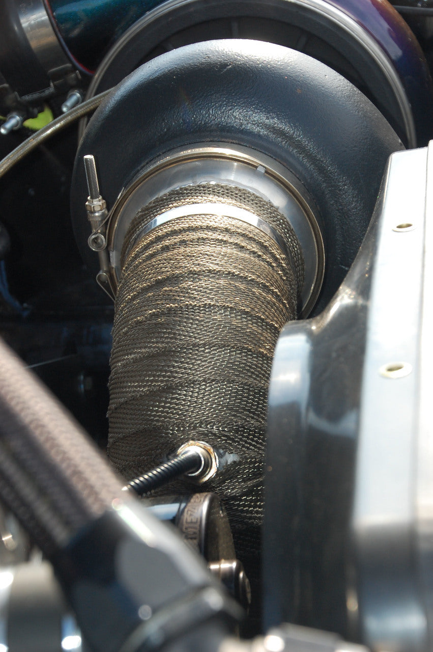 DEI 010134 Exhaust Wrap 4" x 100ft Titanium Photo-3