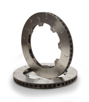 AP RACING CP4590-034YNP.GA Discs replacement rear NISSAN GT-R R35 (pair, J-hook) Photo-0