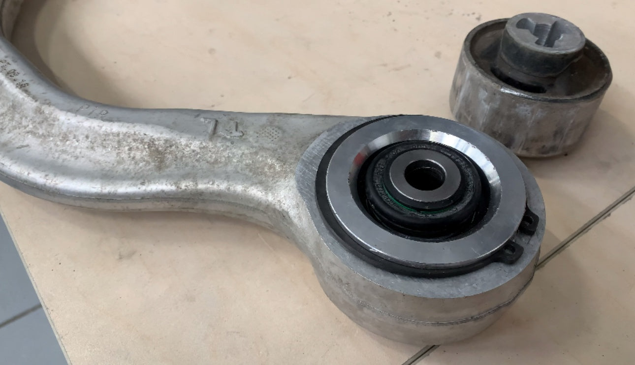 UNPLUGGED PERFORMANCE UP-M3MY-355-1.1 Front Lower Control Arm Bushing Set, Sealed Uniball Spherical for TESLA 3 Photo-0