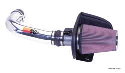 K&N 77-2514KP Performance Air Intake System PERF. INTAKE KIT; FORD F150, V8-4.6L/5.4L, 97-04; POLISHED Photo-0