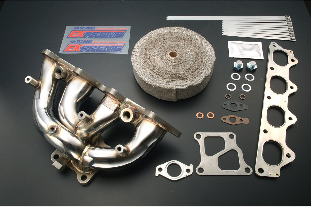 TOMEI TB6010-MT01A EXHAUST MANIFOLD KIT EXPREME 4G63 EVO4-9 with TITAN EXHAUST BANDAGE Photo-0 