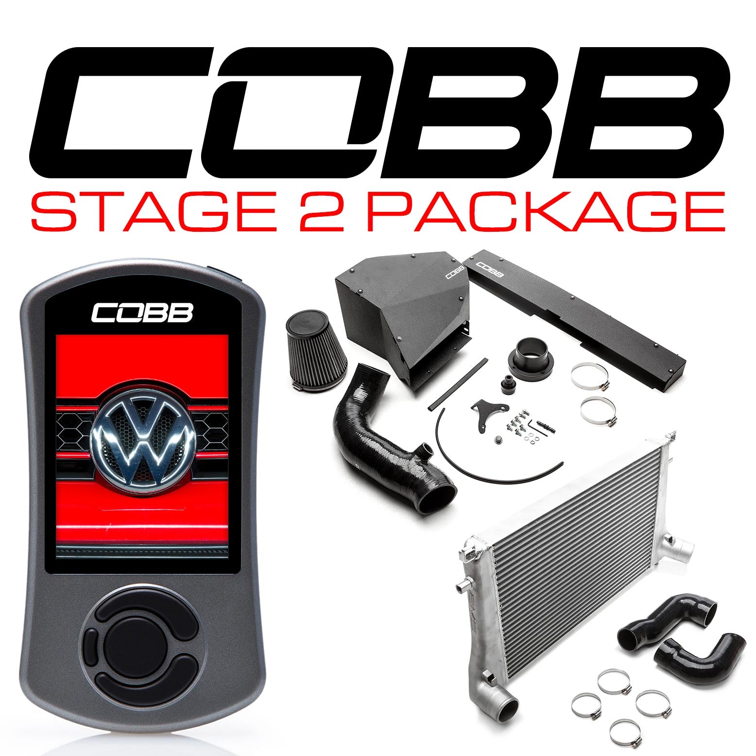 COBB VLK0020120 VW Stage 2 Power Package GTI (Mk7) 2015-2017 USDM Photo-0