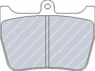 FERODO FRP3086R Front Brake Pads DS3000 for LOTUS Exige Cup 240 / Sport Cup Photo-0