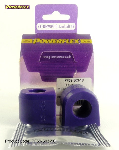 POWERFLEX PF69-303-18 FRONT ANTI ROLL BAR TO CHASSIS BUSH 18MM(2 pcs) Photo-0