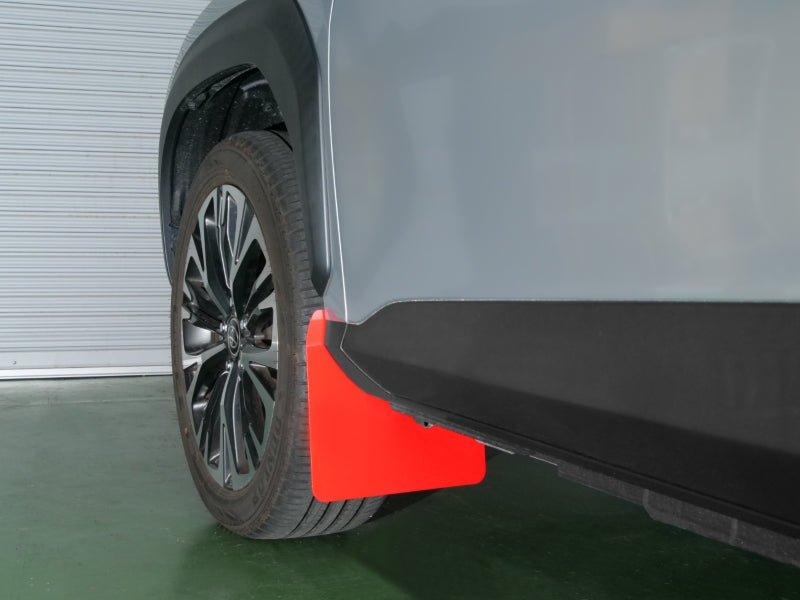 CUSCO 1C9 851 FR Mud Flaps Front (red) for TOYOTA Yaris Cross 2020- Photo-1