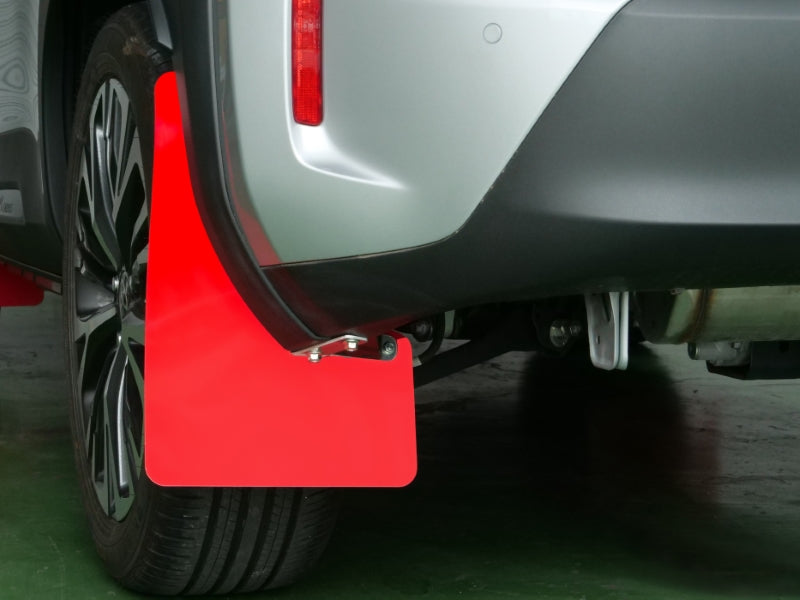 CUSCO 1C9 851 RR Mud Flaps Rear (red) for TOYOTA Yaris Cross 2020- Photo-1