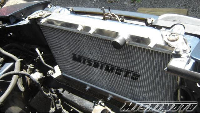 MISHIMOTO MMRAD-ECL-95T Radiator MITSUBISHI ECLIPSE TURBO 95-99 (Manual Transmission) Photo-1