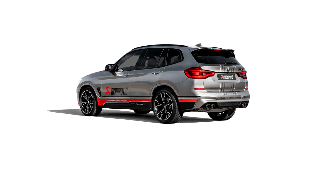 AKRAPOVIC S-BM/T/10H Slip-On Line (Titanium) for BMW X3M (F97) / X4M (F98) 2020-2024 Photo-3