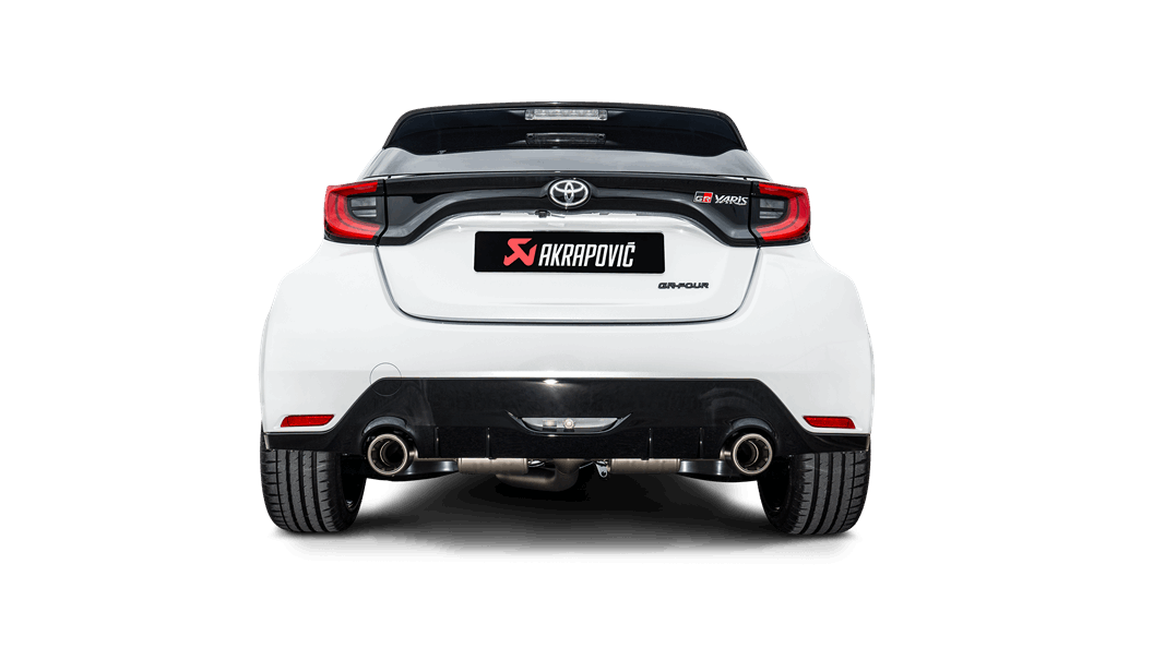 AKRAPOVIC S-TY/T/2 Slip-On Race Line (Titanium) TOYOTA GR YARIS 2020 Photo-1