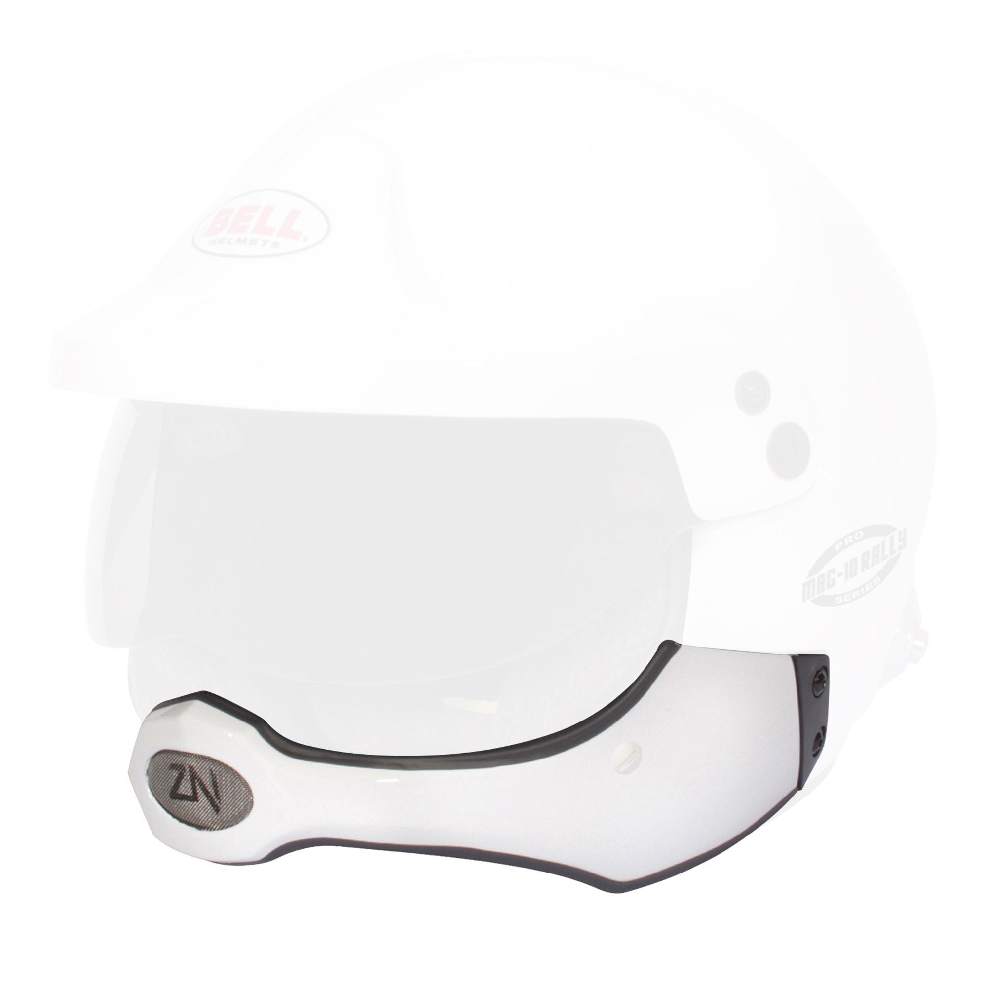 BELL 2081803 Half chin bar kit for MAG-10 helmet, white Photo-0