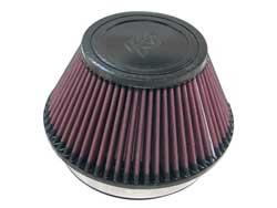 K&N RU-4600 UNIVERSAL Clamp-On Air Filter 6"FLG, 7-1/2"B, 4-1/2"T, 4"H Photo-0