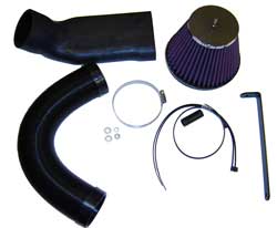 K&N 57-0202-1 Performance Air Intake System FORD ESCORT VII L4-1.8L F/I, 1996-2000 Photo-0