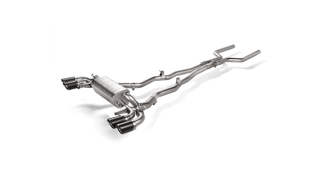 AKRAPOVIC E-BM/T/7 Evolution Link pipe set (Titanium) BMW M5/M5 Competition (F90)-OPF/GPF 2018-2019 Photo-1