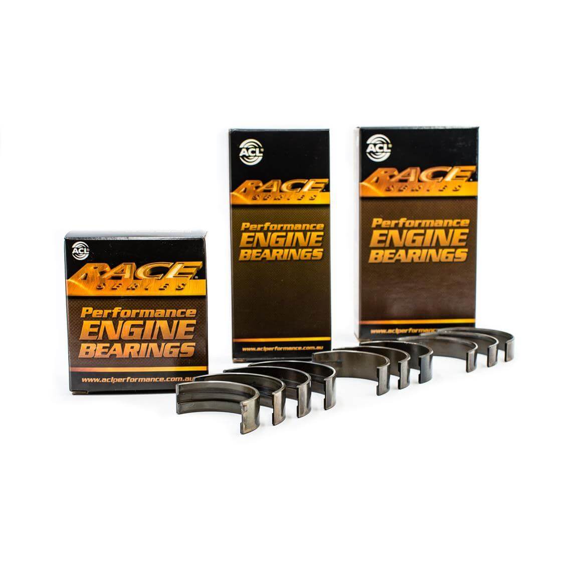 ACL 5M1573H-.025 Main Bearing Set Race Series 0.025 for N63B44 4395cc V8 Twin Turbo 2008+ Photo-0