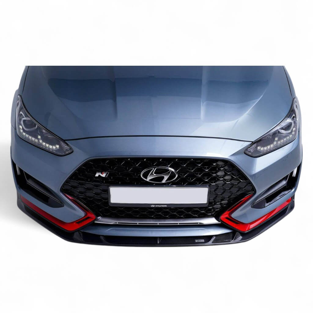 ADRO A10A20-1202 Front Lip V2 (A Type) for HYUNDAI Veloster N 2018- Photo-0