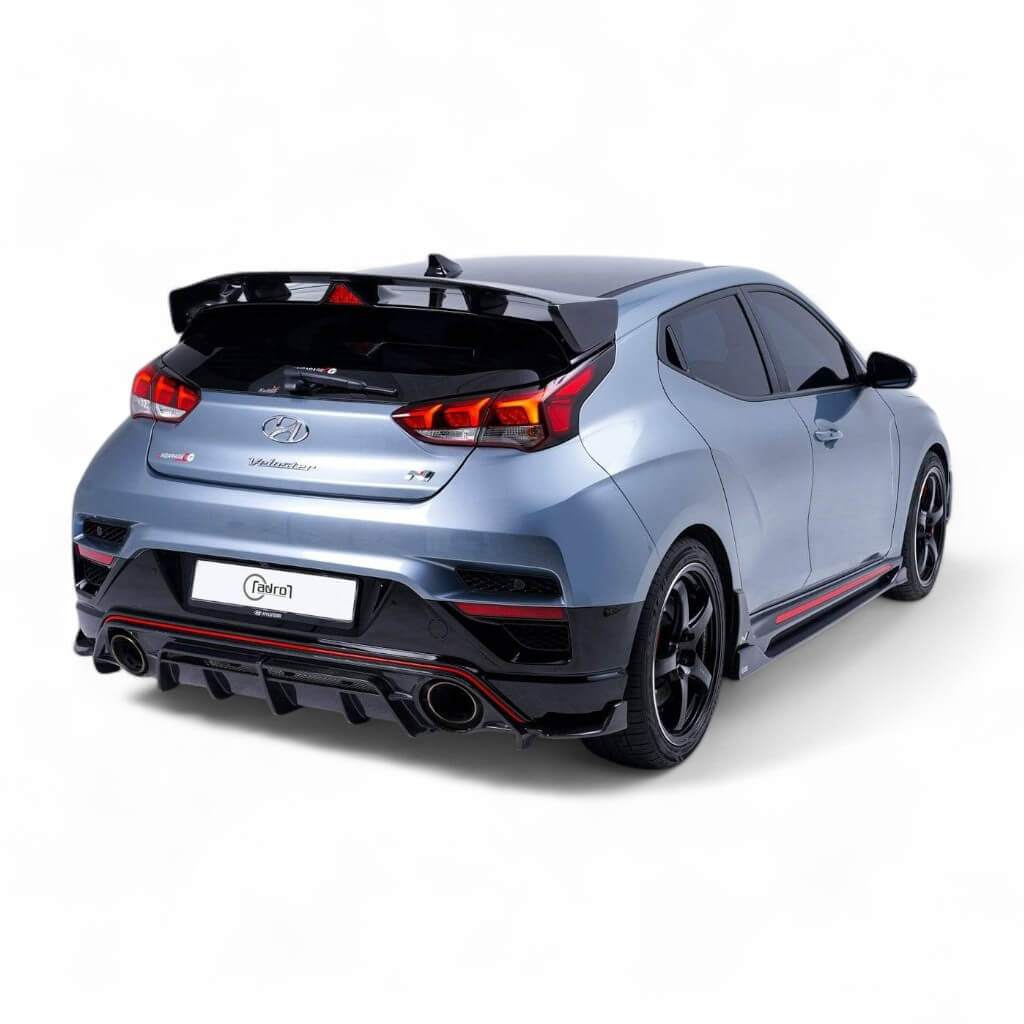ADRO A10A20-1302 Rear Diffuser V2 for HYUNDAI Veloster N 2018- Photo-1
