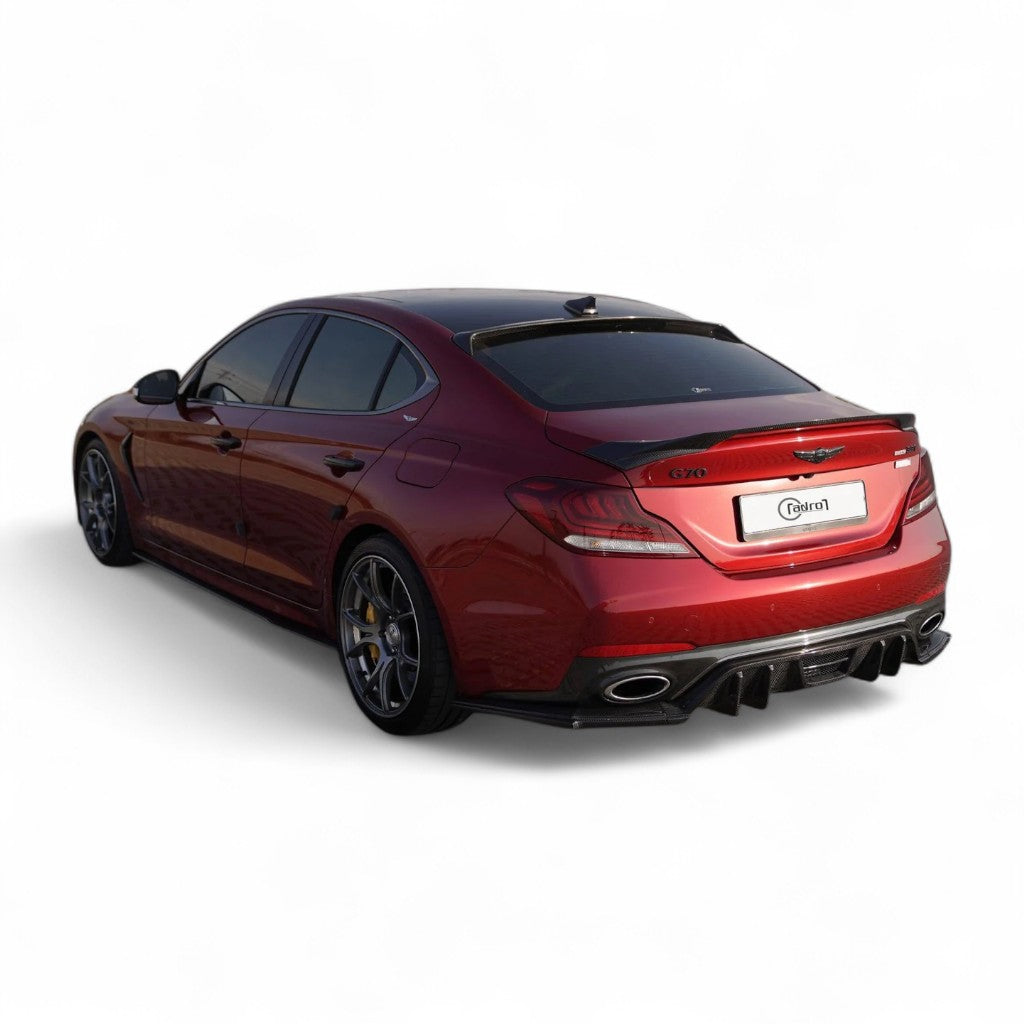 ADRO A11A10-1302 Rear Diffuser V2 for GENESIS G70 2019- Photo-4